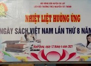 Hưởng ứng ngày sách Việt Nam lần thứ 8 năm 2021